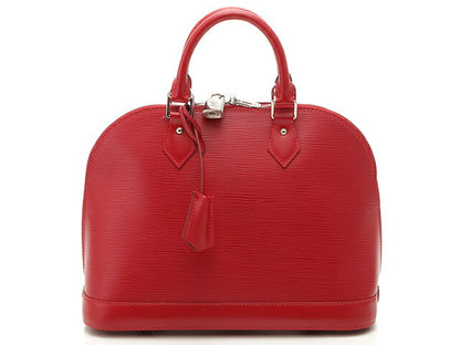Louis Vuitton Alma PM Epi Handbag