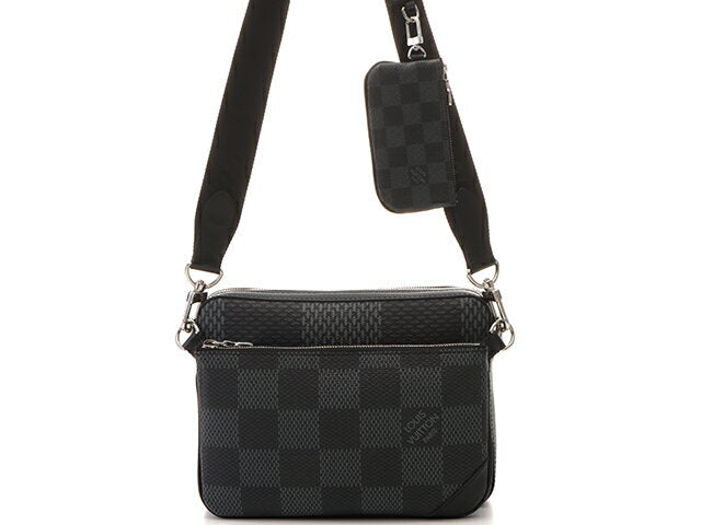 Louis Vuitton Messenger Damier Graphite 3D Shoulder Bag
