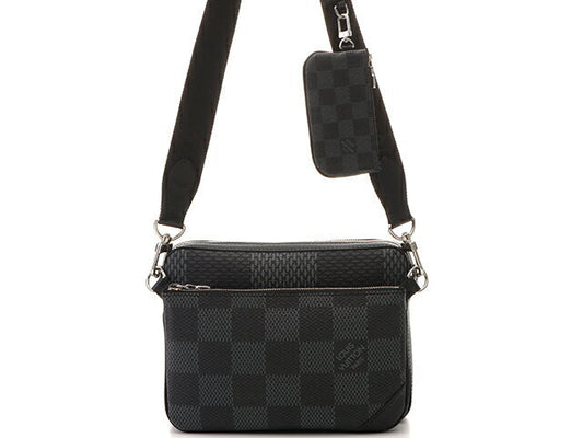 Louis Vuitton Messenger Damier Graphite 3D Shoulder Bag