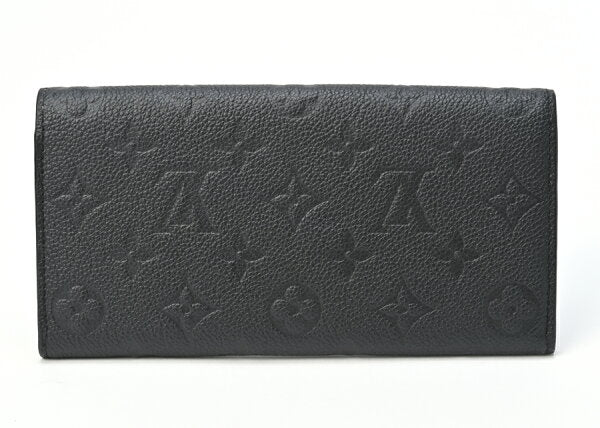 Louis Vuitton Portefeuil Emily Monogram Emplant Wallet