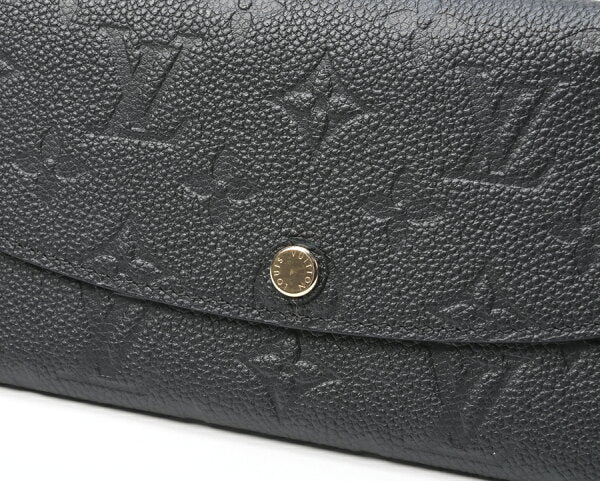 Louis Vuitton Portefeuil Emily Monogram Emplant Wallet