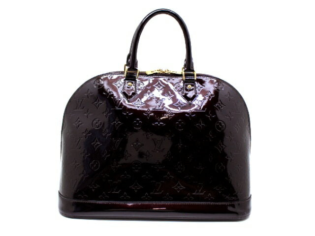 Louis Vuitton Alma GM Verni Amaranto Handbag