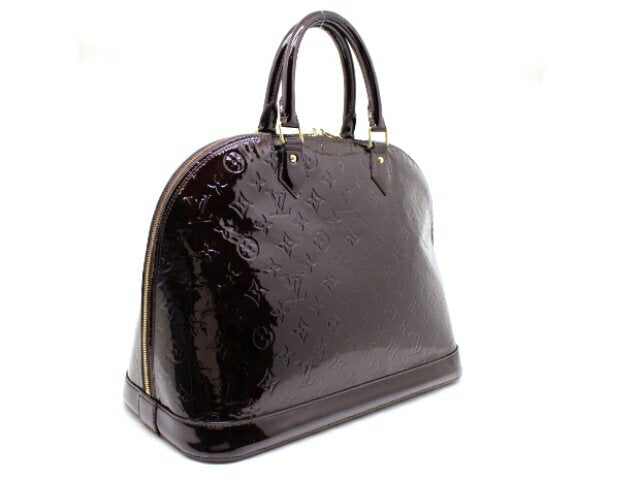 Louis Vuitton Alma GM Verni Amaranto Handbag