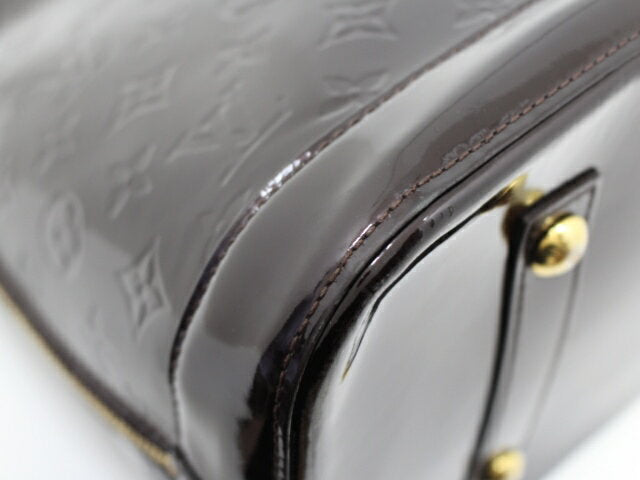 Louis Vuitton Alma GM Verni Amaranto Handbag