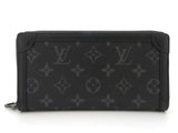 Louis Vuitton Trunk Zippy Monogram Eclipse Long Wallet