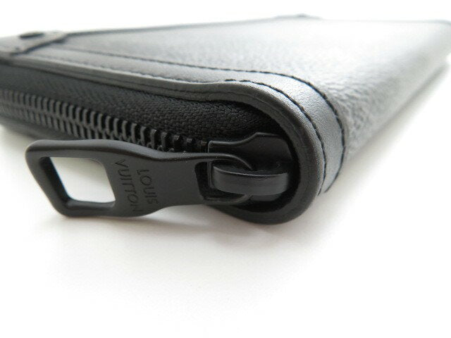 Louis Vuitton Trunk Zippy Monogram Eclipse Long Wallet