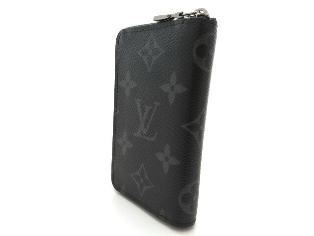 Louis Vuitton Zippy Coin Purse Vertical Monogram Eclipse