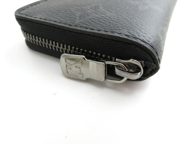 Louis Vuitton Zippy Coin Purse Vertical Monogram Eclipse