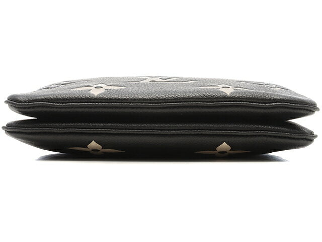 Louis Vuitton Pochette Double Zip Bicolor Monogram Enplan Wallet