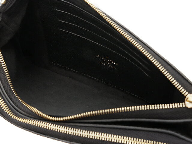 Louis Vuitton Pochette Double Zip Bicolor Monogram Enplan Wallet