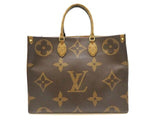 Louis Vuitton On The Go GM Monogram Giant Reverse Handbag