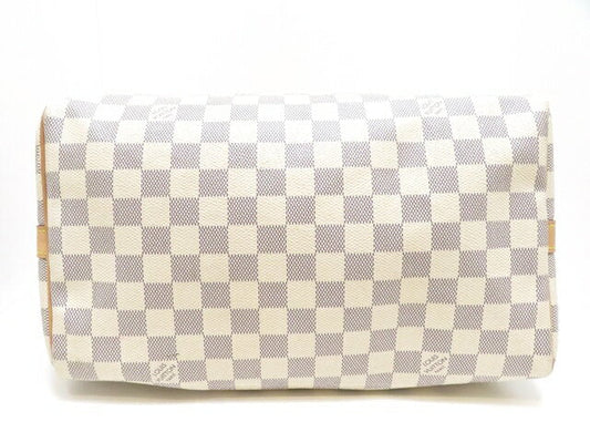 Louis Vuitton Speedy Bandouliere Damier Azur Handbag