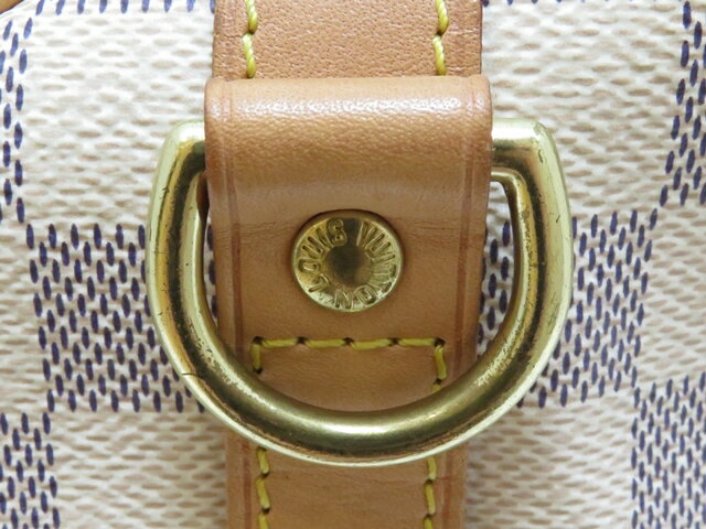 Louis Vuitton Speedy Bandouliere Damier Azur Handbag