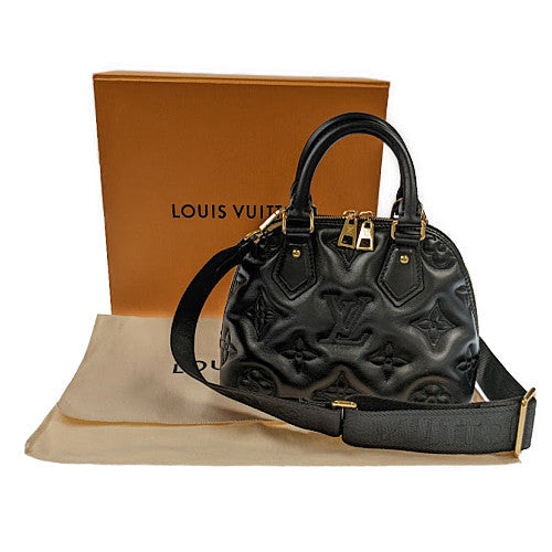 Louis Vuitton Alma Soft BB Leather Shoulder Bag