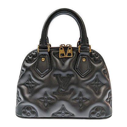Louis Vuitton Alma Soft BB Leather Shoulder Bag