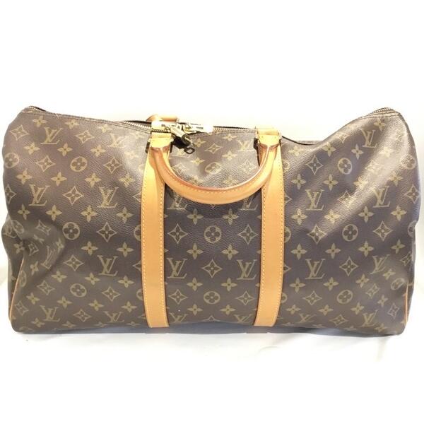 Louis Vuitton Keepall 50 Monogram Boston Bag