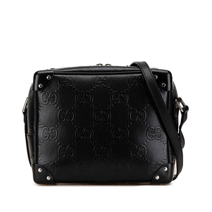 Gucci GG Embossed Leather Shoulder Bag