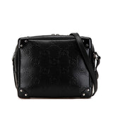 Gucci GG Embossed Leather Shoulder Bag