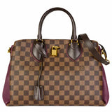 Louis Vuitton 2WAY Damier Canvas Leather Shoulder Bag