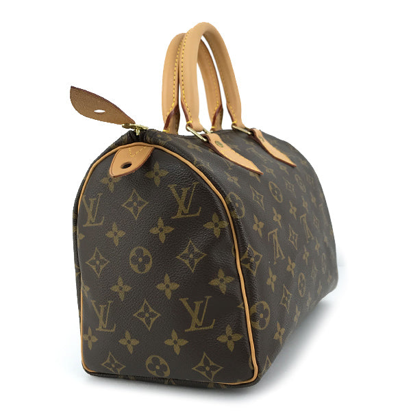 Louis Vuitton Speedy Monogram Mini Boston Canvas Handbag Bag
