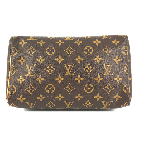 Louis Vuitton Speedy Monogram Mini Boston Canvas Handbag Bag