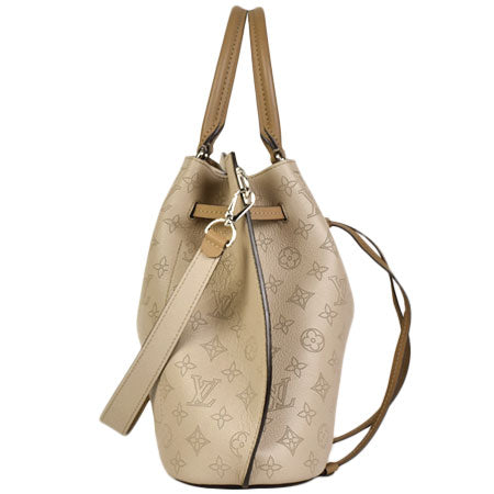 Louis Vuitton Girolatta Mahina Leather Shoulder Bag Pink