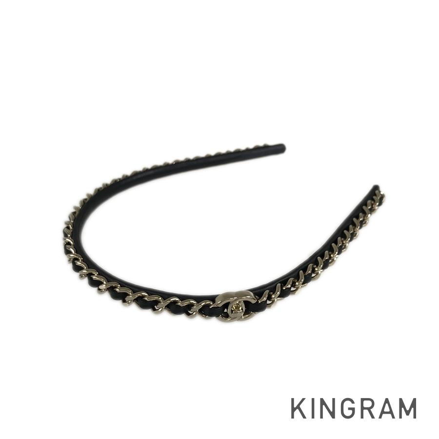 CHANEL COCO Mark Turnlock Chain Made in 2022 Katyusha
