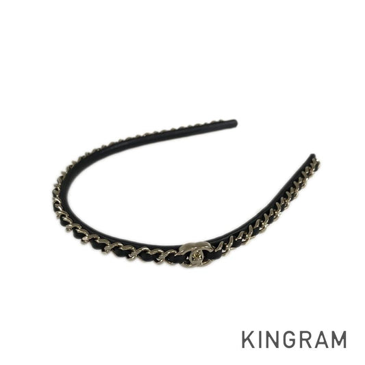CHANEL COCO Mark Turnlock Chain Made in 2022 Katyusha