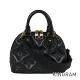 LOUIS VUITTON Bubble Gram Alma Soft BB 2WAYShoulder Handbag