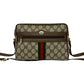 Gucci GG Logo PVC Leather Shoulder Bag