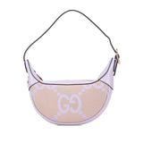 Gucci Jumbo GG GG Mini Bag Canvas Leather Handbag