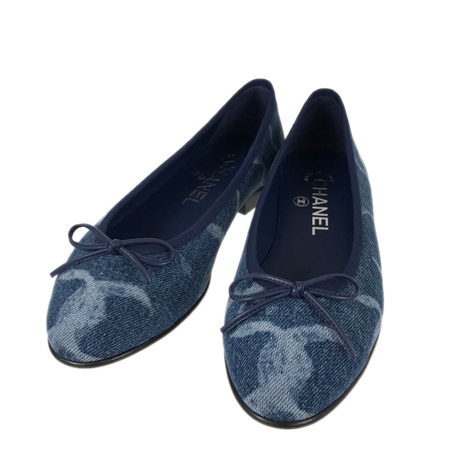 CHANEL Ballerina 23 AW G02819 B13976 NR111 Women's Pumps