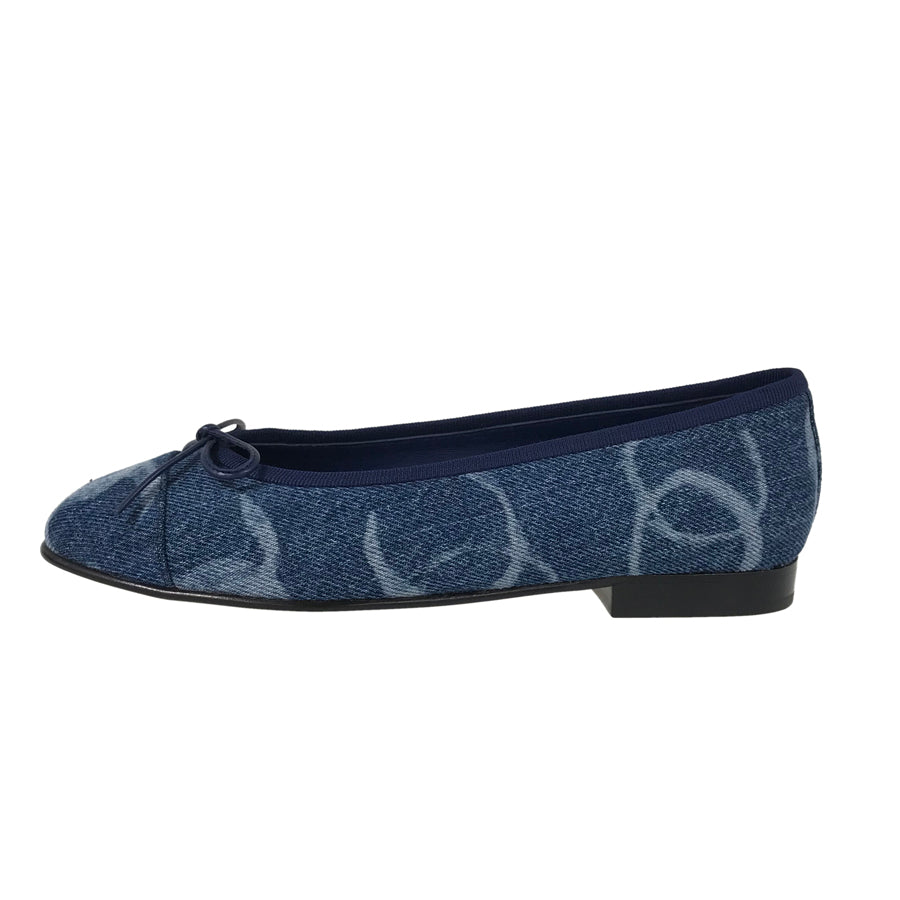 CHANEL Ballerina 23 AW G02819 B13976 NR111 Women's Pumps