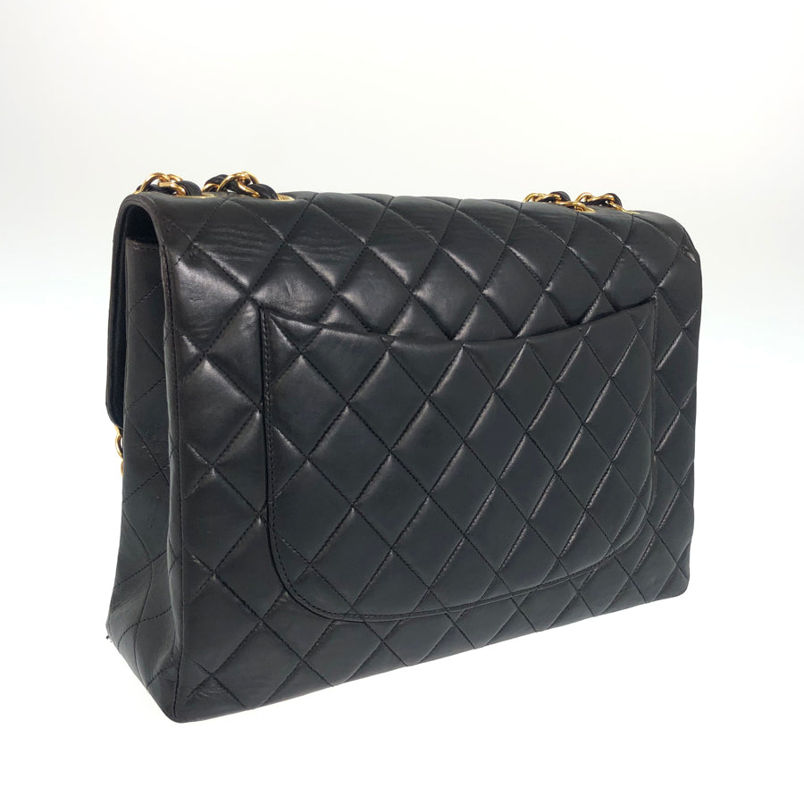 CHANEL Deca Trasse WChainShoulder Bag Gold Hardware Shoulder Bag