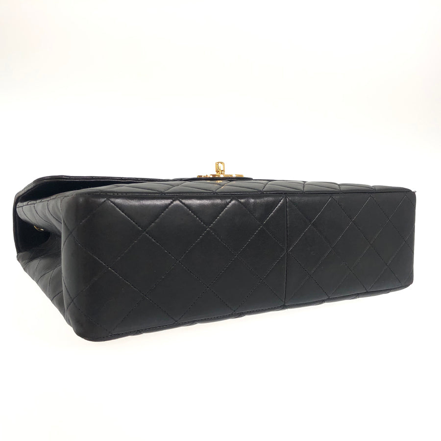 CHANEL Deca Trasse WChainShoulder Bag Gold Hardware Shoulder Bag