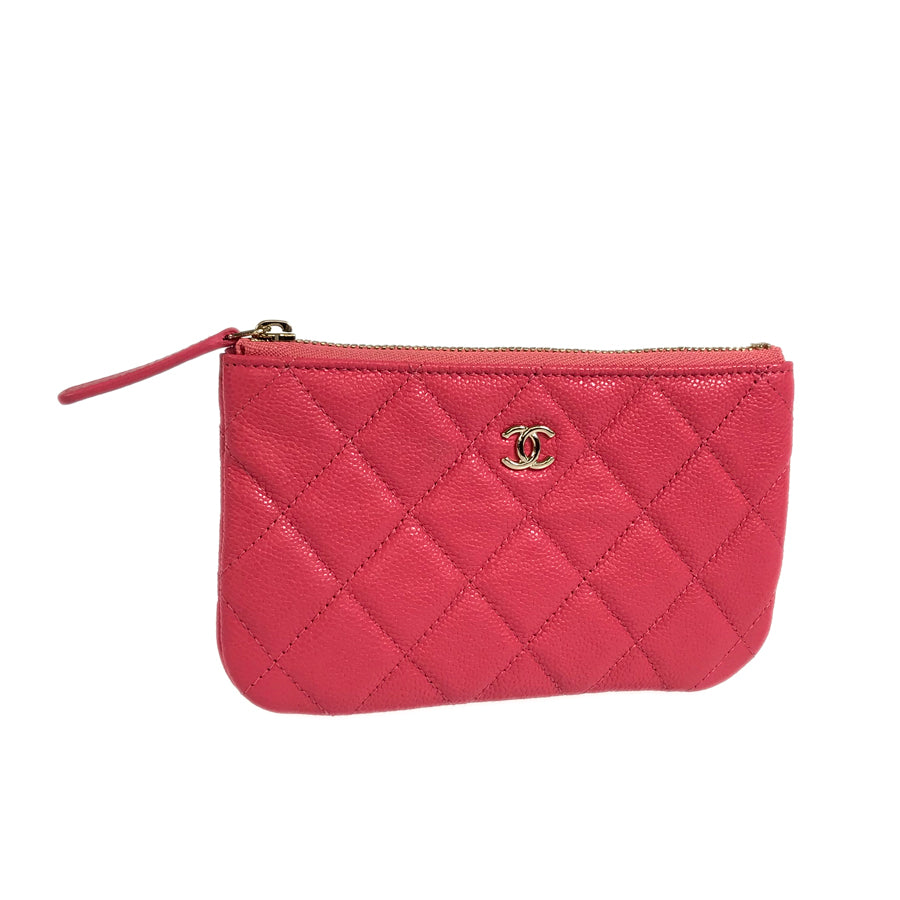CHANEL Matrasse Gold Hardware Pouch