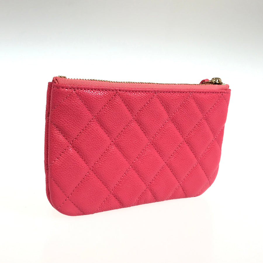 CHANEL Matrasse Gold Hardware Pouch