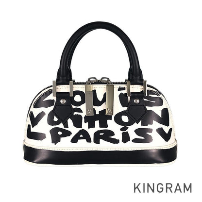 LOUIS VUITTON Monogram Graffiti Alma PM M92177 Hand bag