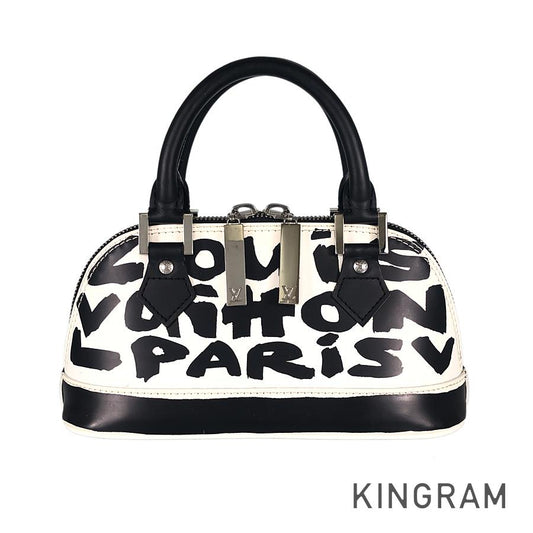 LOUIS VUITTON Monogram Graffiti Alma PM M92177 Hand bag