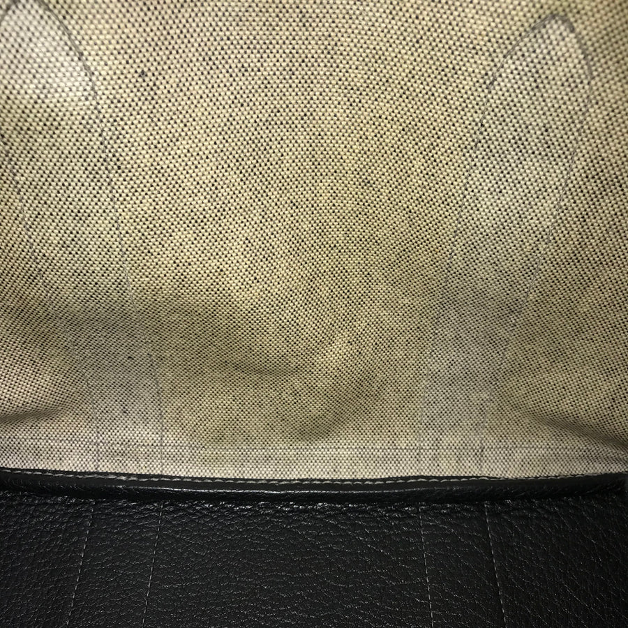 HERMES ?G stamp 2003 SilverHardware Tote Bag