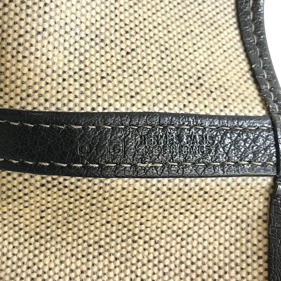 HERMES ?G stamp 2003 SilverHardware Tote Bag