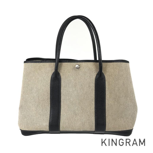 HERMES ?G stamp 2003 SilverHardware Tote Bag
