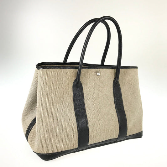HERMES ?G stamp 2003 SilverHardware Tote Bag
