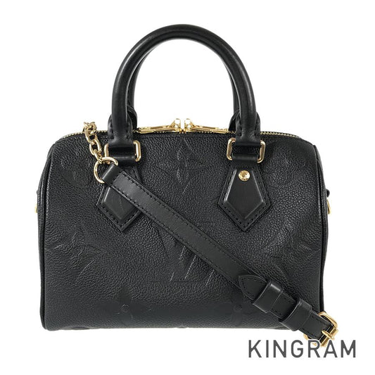 LOUIS VUITTON Monogram Empreinte Speedy Bandouliere 20 M58953 Hand bag