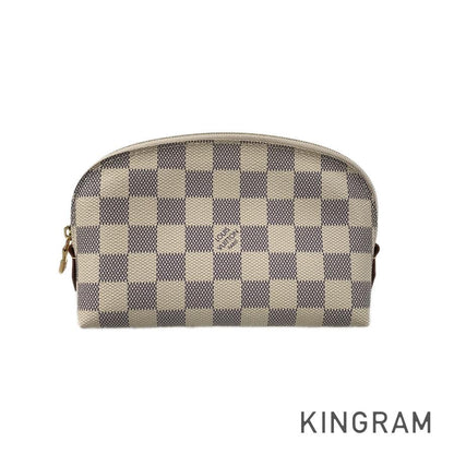 LOUIS VUITTON Damier Azur Pochette Cosmetique N60024 Pouch