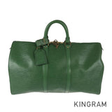 LOUIS VUITTON Epi Keepall 45 M42974 Boston bag