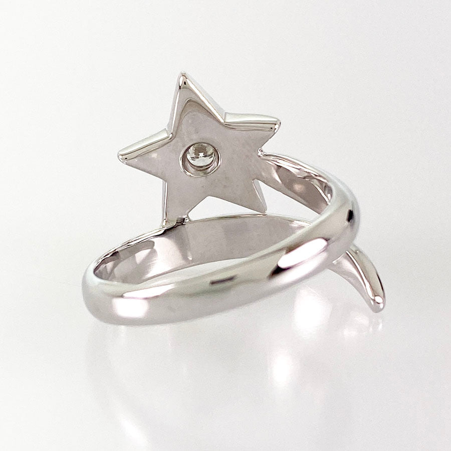 CHANEL 1P diamond cleaned ring