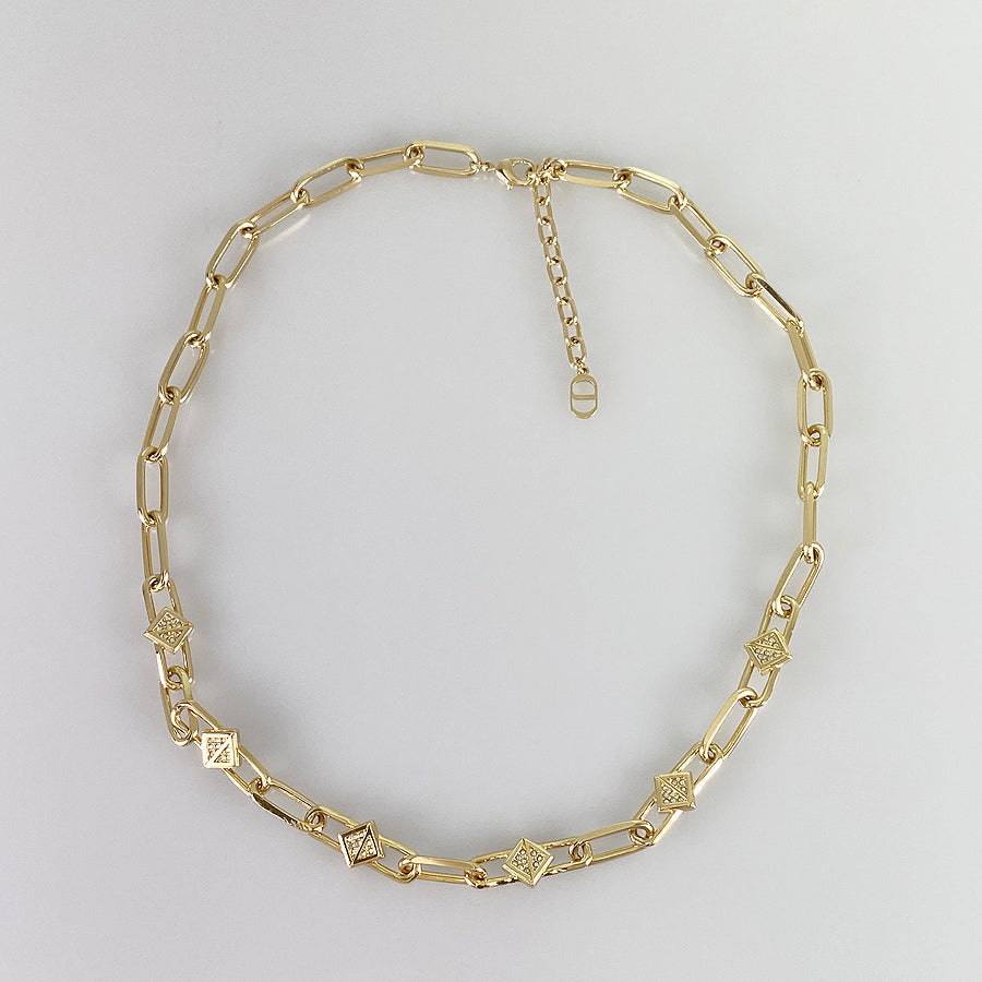 Dior CD Chain link Necklace