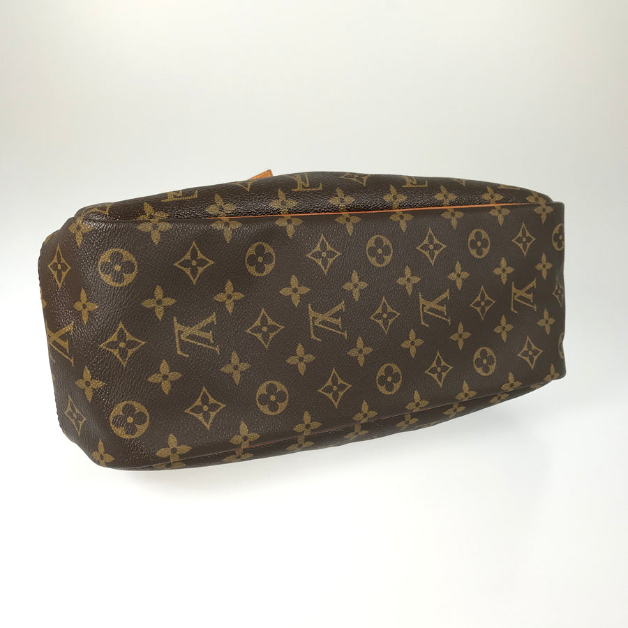 LOUIS VUITTON Monogram Deauville M47270 Hand bag