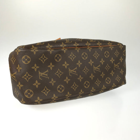 LOUIS VUITTON Monogram Deauville M47270 Hand bag
